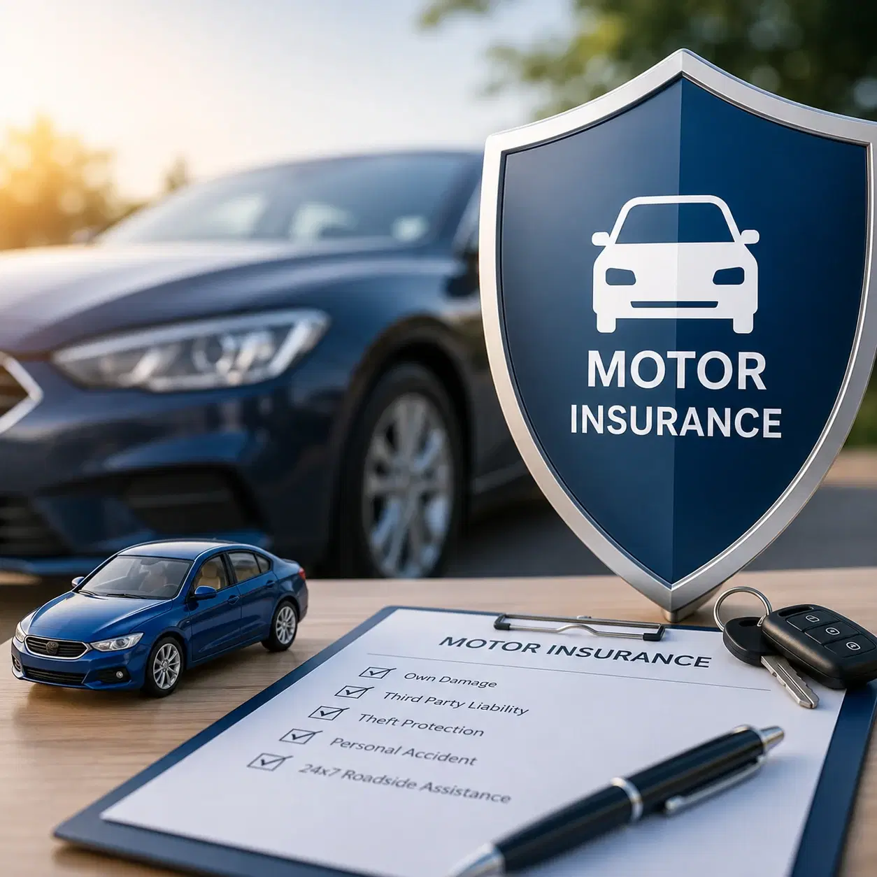Motor insurance — vehicle protection